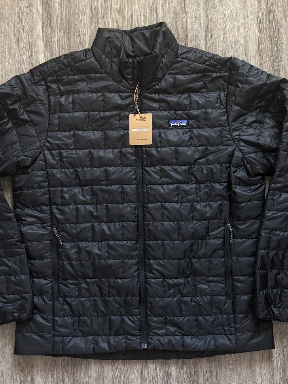 NWT 2026 Patagonia Nano Puff Jacket Men’s XL Black Puffer Coat $100 Off MSRP